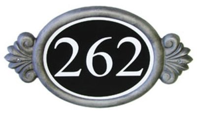 Address plaque - Regency