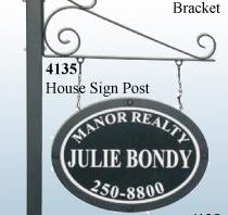 Address plaque - Double sided