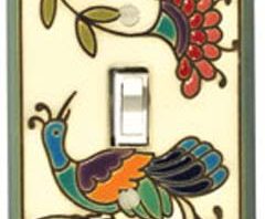 Switch plate cover - Fantasy Bird