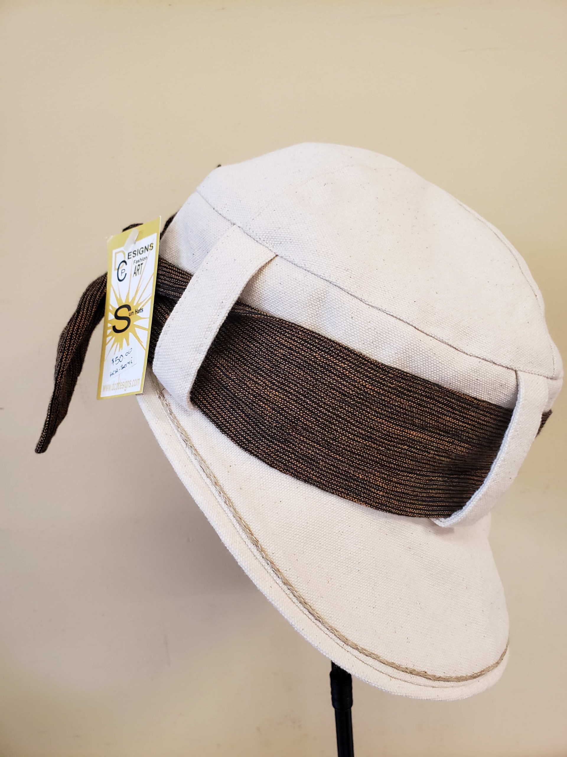DCP Hats – Casual Canvas Sun Hat – Large – The Avant-Garden Shop