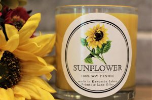 Sunflower Candle