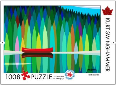 1008 pc Puzzle - Northern Ark By Kurt Swinghammer