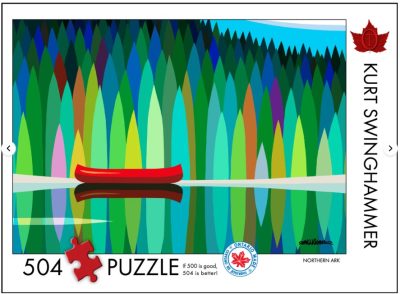 504 pc Puzzle - Northern Ark By Kurt Swinghammer