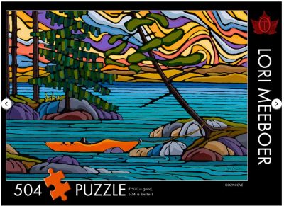 504 pc Puzzle - Cozy Cove By Lori Meeboer