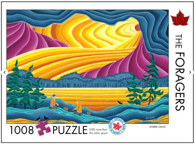 1008 pc Puzzle - Foragers By Robbie Craig (Copy)