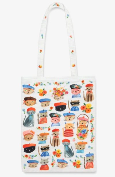 Carolyn Gavin Tote Bag - Ooh La La Cats Meow!