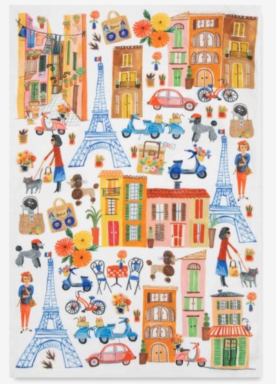 Carolyn Gavin Tea Towel - Ooh La La House!