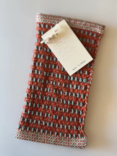 Dish cloth - Rust + Teal