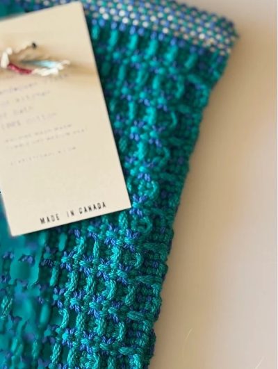 Dish cloth - Teal blue